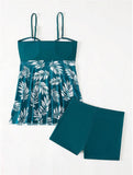 Tankini Tirantes Aqua con Short