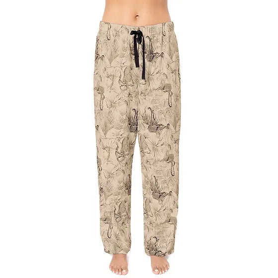 Pantalón de Pijama con Listón Selva Habano