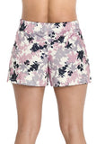 Short de Pijama con Listón Estampado Floral