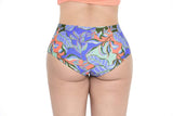 Bottom de Bikini Cintura Alta LAURA Vibrant Paradise