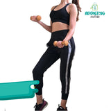 Conjunto Deportivo Pants, Top y Chumpa Negro