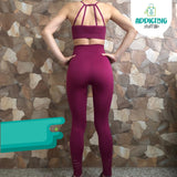 Conjunto Deportivo Corinto Top y Legging