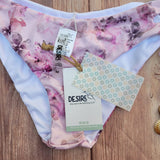 Bottom de Bikini Niña DESIRE con Aberturas Rosas Tonos Rosa