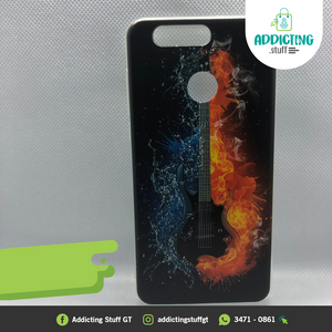 Case Silicón Guitarra on Fire Samsung (Oferta)