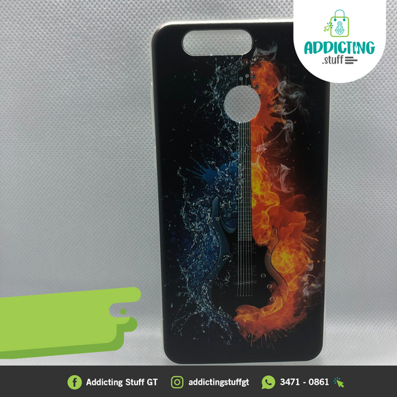 Case Silicón Guitarra on Fire Samsung (Oferta)