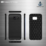 Case Carbono Negro Antigolpes Samsung (Oferta)