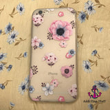 Case TPU Flores en Relieve Iphone (Oferta)