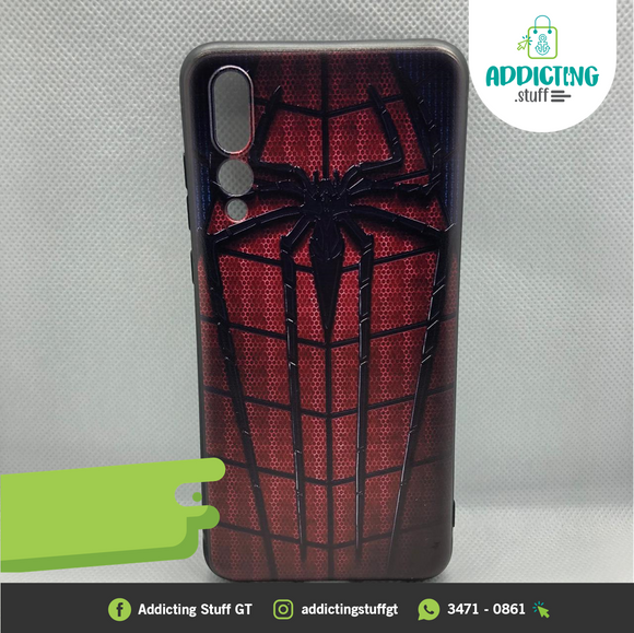 Case En Relieve Spiderman TPU Huawei