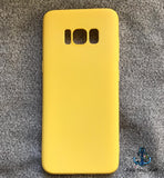 Case silicón Amarillo Samsung S8 (Oferta)