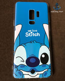 Case Silicón Stitch Light Blue Samsung (Oferta)