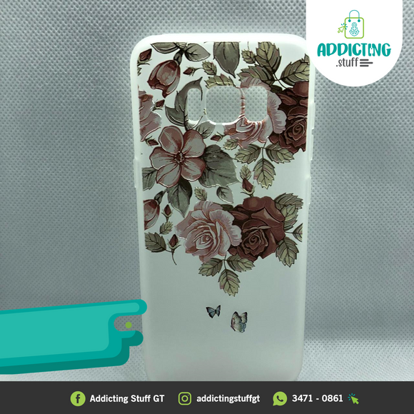 Case de Rosas para Huawei