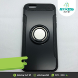 Case con Anillo Sujetador Negro Iphone (Oferta)