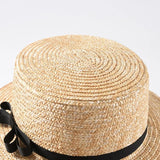 Sombrero Redondo Cincho con Moña Negra