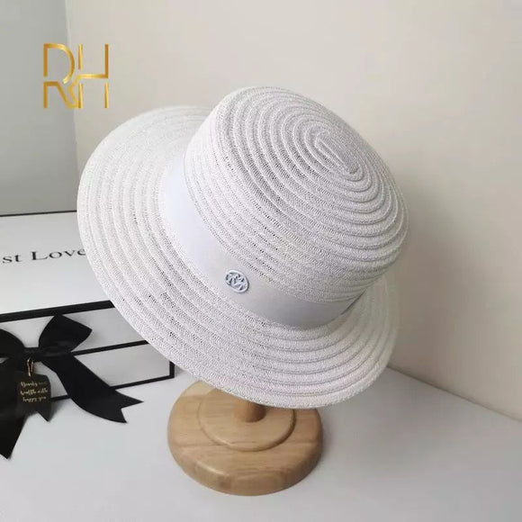 Sombrero Blanco Redondo