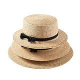 Sombrero Redondo Cincho con Moña Negra