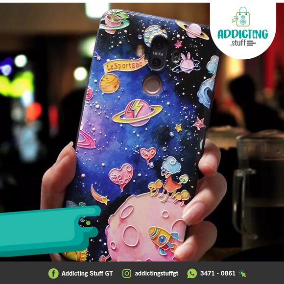 Case Relieve Planetas Huawei