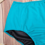 Bottom de Bikini Cintura Alta DESIRE Aqua DAMA