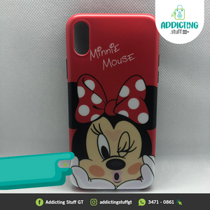 Case Minnie Mouse Red para IPhone