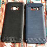 Case Carbono Azul Antigolpes Samsung (Oferta)