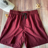 Traje de baño Caballero Short Vino Tinto