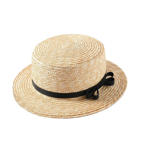 Sombrero Redondo Cincho con Moña Negra
