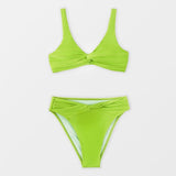 Bikini Cintura Baja Verde Limón