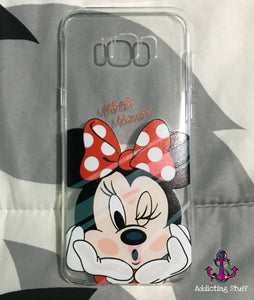 Case Silicón Minnie Samsung (Oferta)