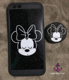 Case de Minnie Mouse + PopGrip para Iphone (Oferta)