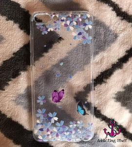 Case de Mariposas para Huawei PSmart 2018 (Oferta)