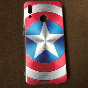 Case Escudo Capitan America para Huawei (Oferta)