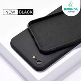 Case Silicón Negro Soft Liquid iphone 11