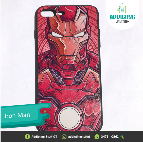 Case IPhone Iron Man-Hacia enfrente