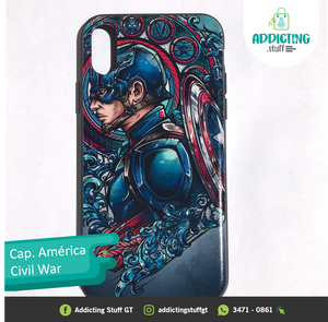 Case IPhone de Cap. America - Civil War