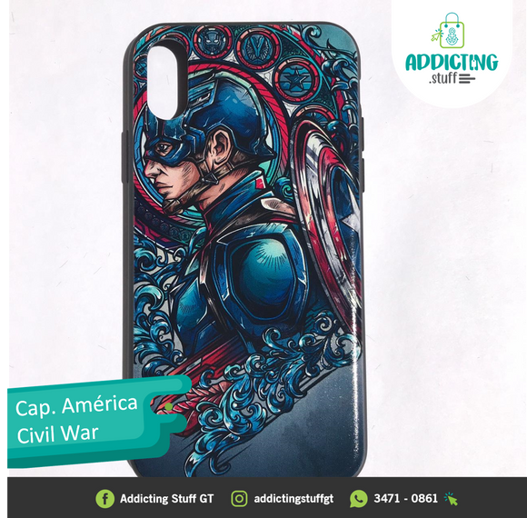 Case IPhone de Cap. America - Civil War