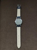 Reloj Geneva Negro/Plateado Unisex