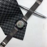 Reloj Racklo Pulsera de Malla Negro Dorado (SALE)