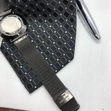 Reloj Racklo Pulsera de Malla Negro Dorado (SALE)