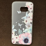 Case TPU Flores/Mariposa Samsung (Oferta)