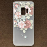 Case TPU 3D Rosas Samsung