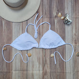 Top Bikini de Triángulo DESIRE Blanco