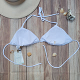 Top Bikini de Triángulo DESIRE Blanco