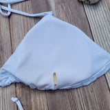 Top Bikini de Triángulo DESIRE Blanco