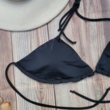 Top Bikini de Triángulo DESIRE Negro