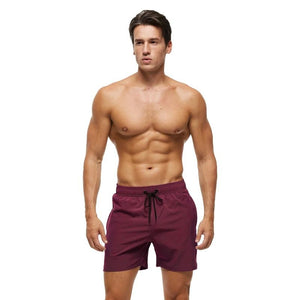 Traje de baño Caballero Short Vino Tinto