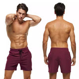 Traje de baño Caballero Short Vino Tinto