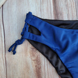 Bottom de Bikini Niña DESIRE con Aberturas Azul