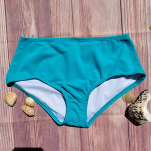 Bottom de Bikini CIntura Alta Niña DESIRE Aqua