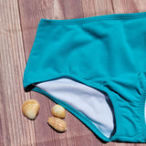 Bottom de Bikini CIntura Alta Niña DESIRE Aqua