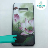 Case 3D Flores de Pantano Samsung Serie S