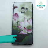 Case 3D Flores de Pantano Samsung Serie S